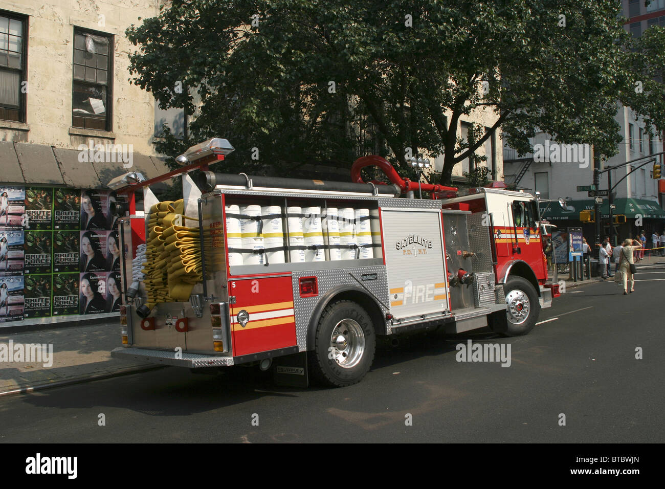 SAT1 FDNY Stockfoto