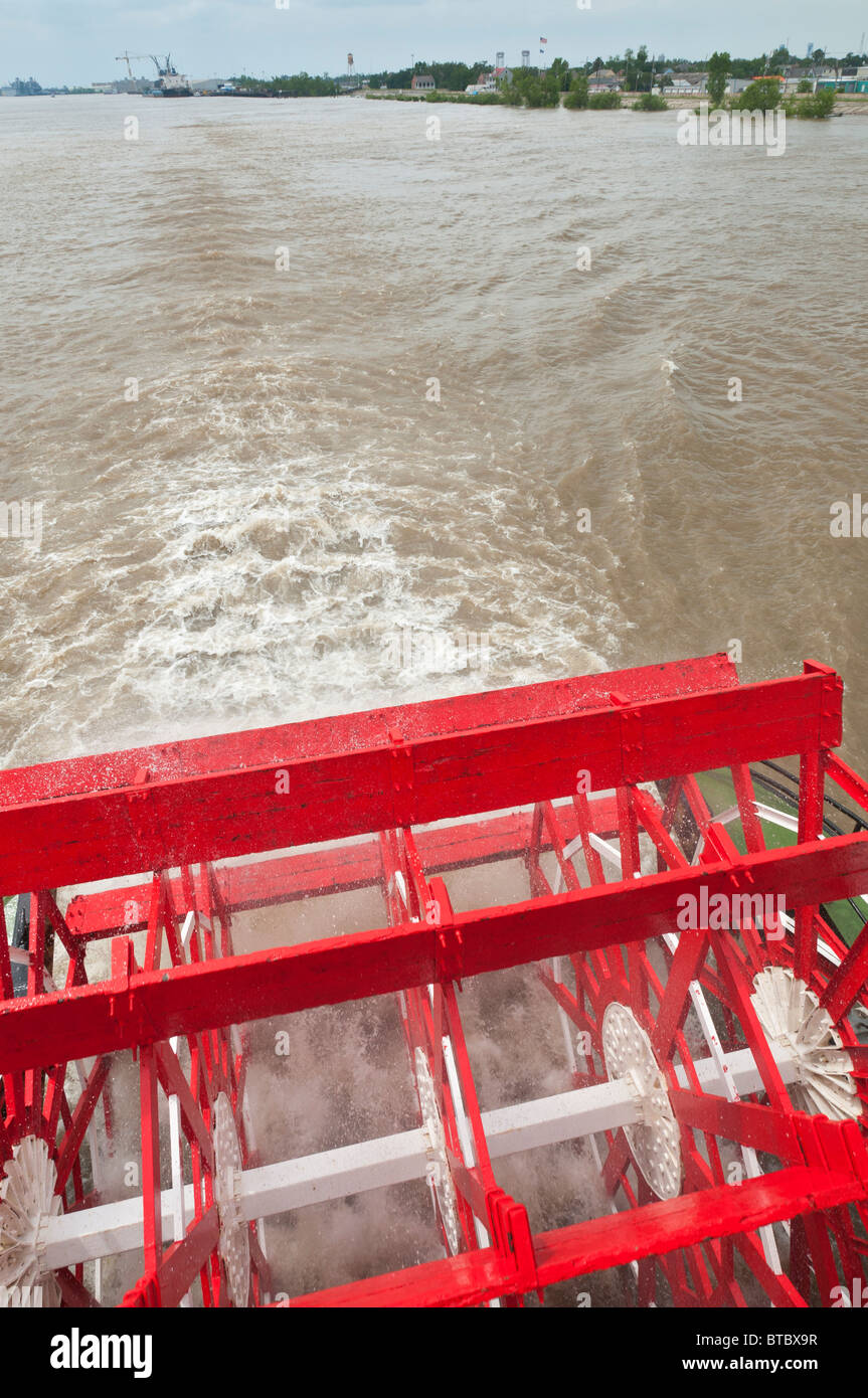 Louisiana, New Orleans, Raddampfer Dampfer Natchez, Mississippi River Sightseeing Tour Boot Stockfoto