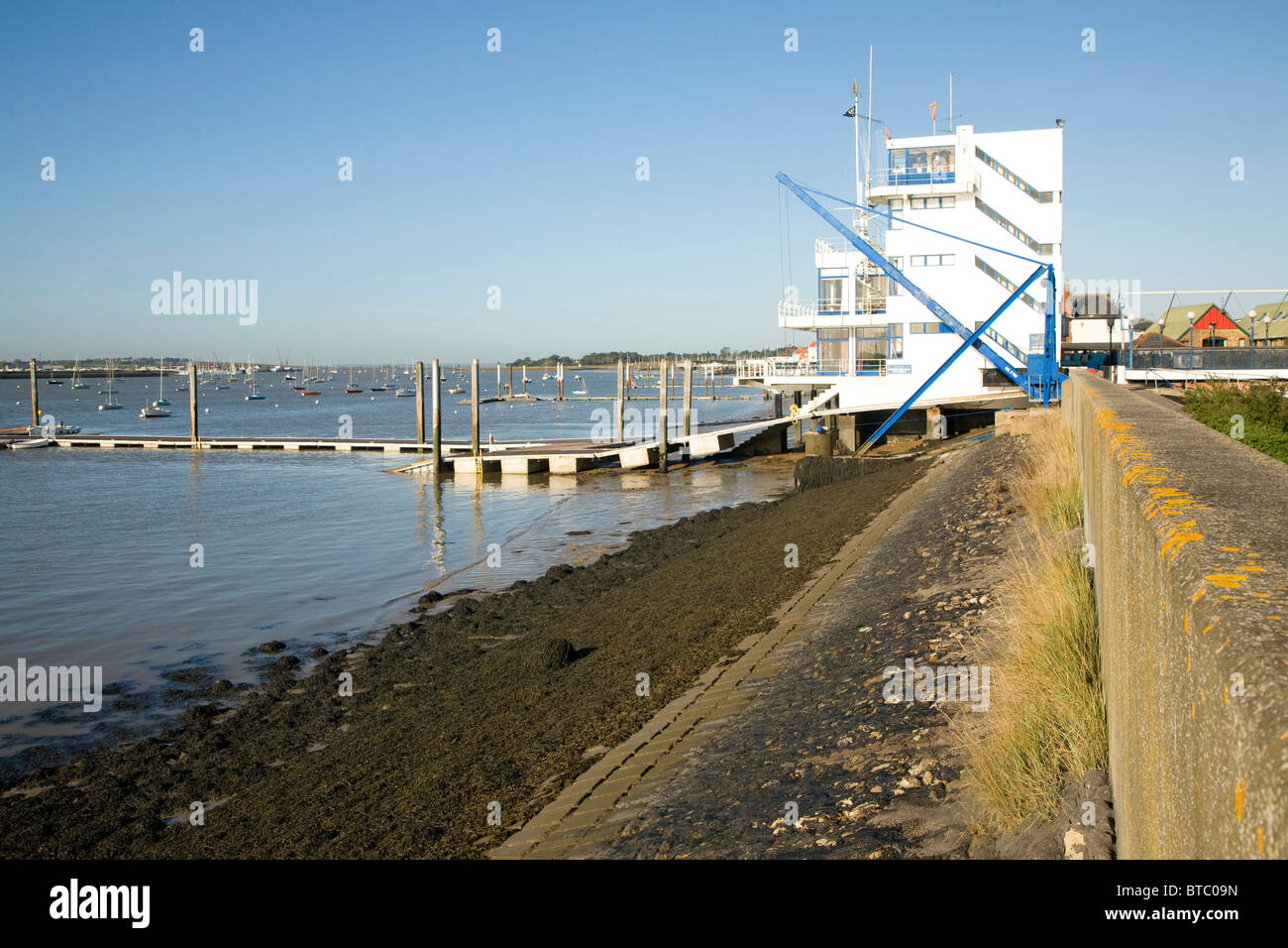 Royal Corinthian Yacht Club Burnham auf Crouch, Essex, England Stockfoto