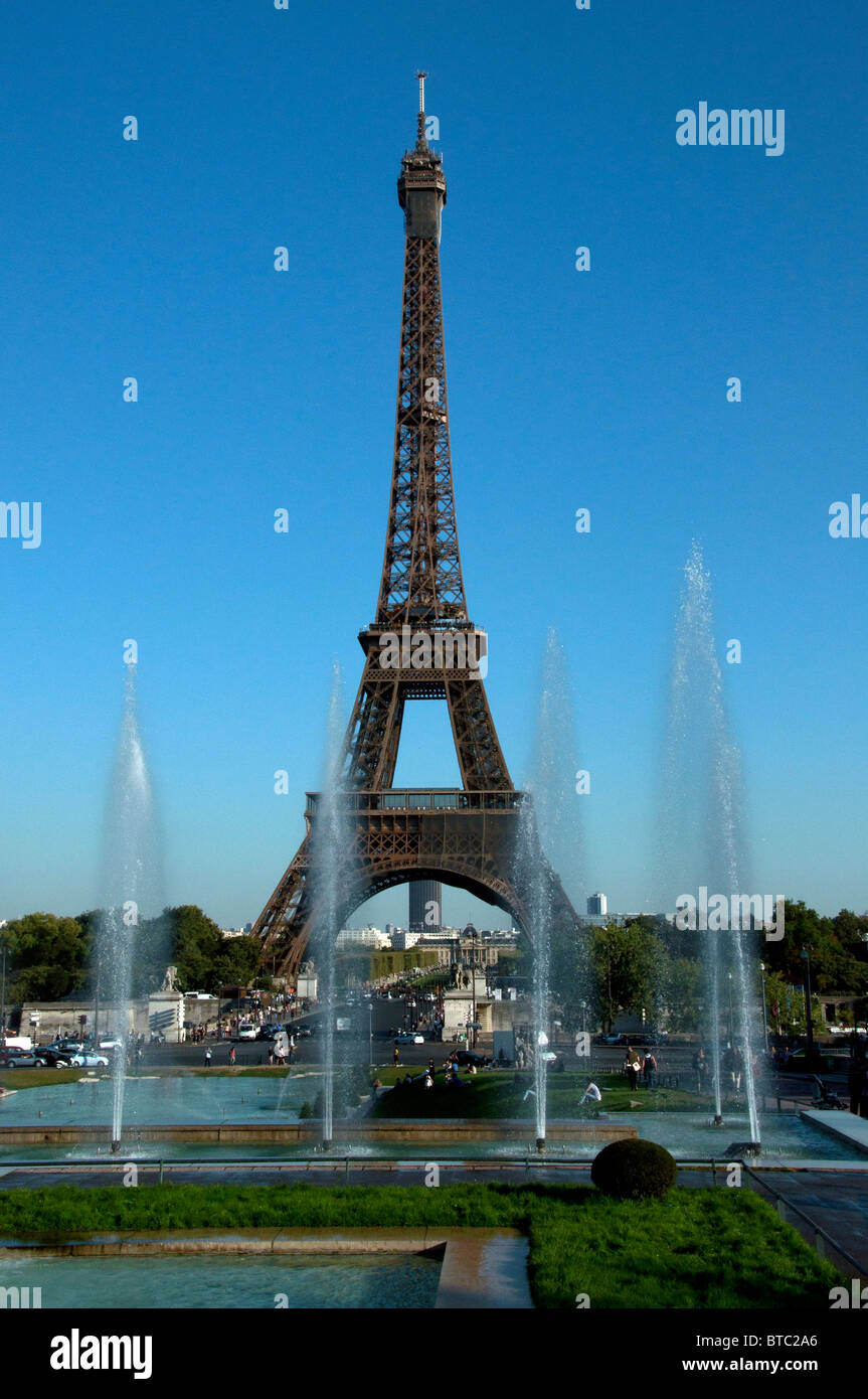 Der Eiffel-Tower.Paris.France. Stockfoto