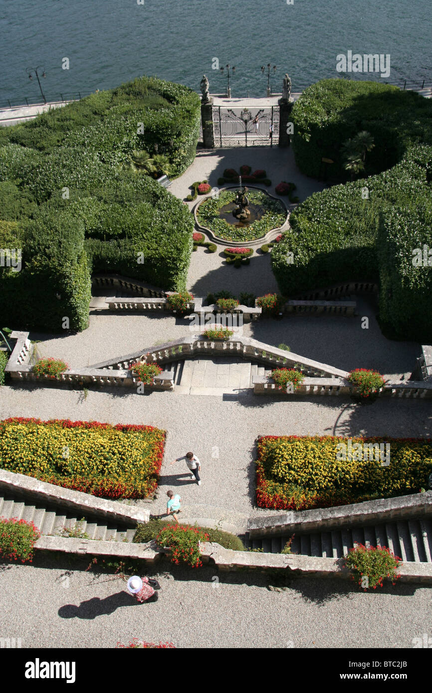 Gärten der Villa Carlotta am Comer See, Lombardei, Italien