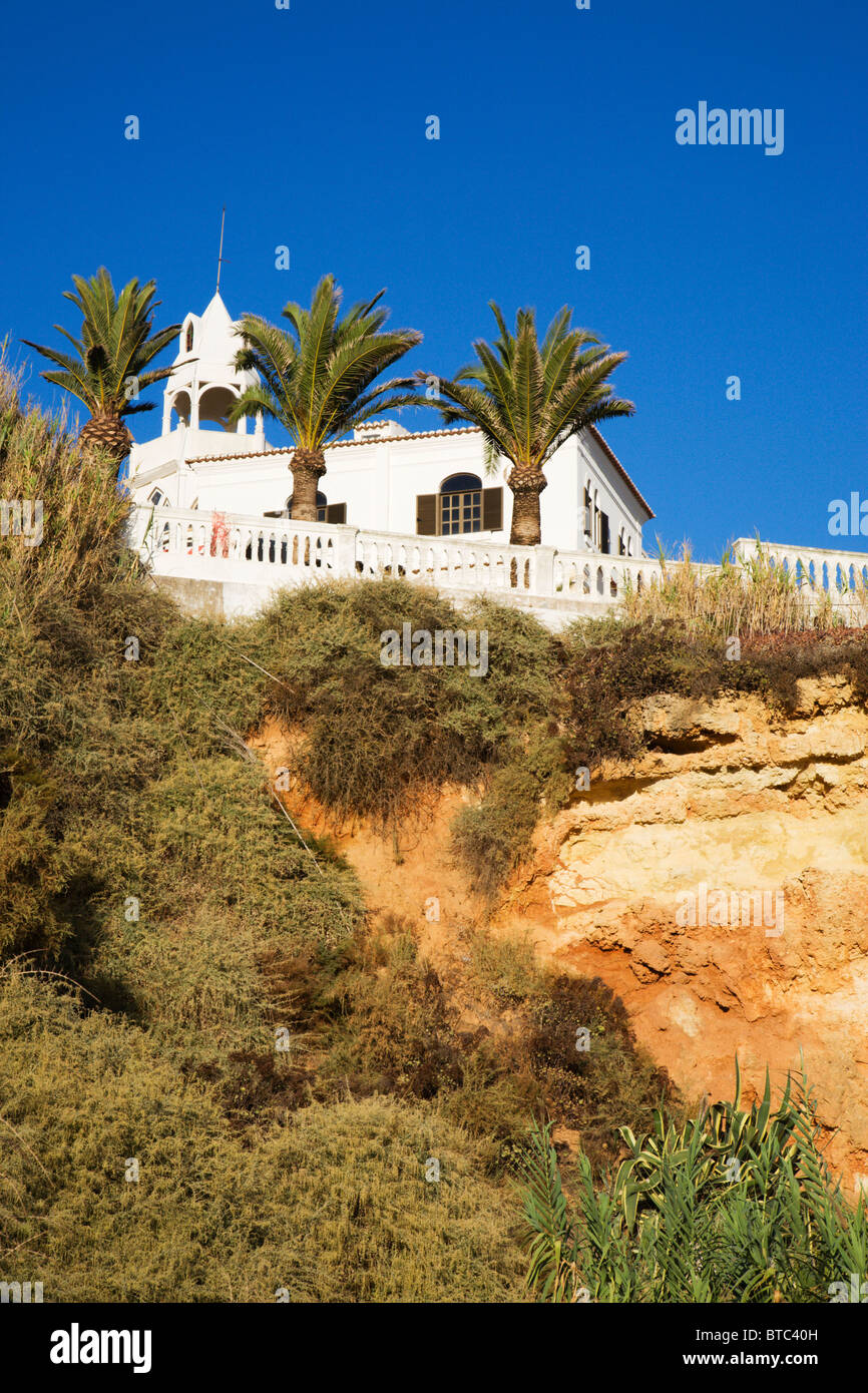 Das Hotel Bella Vista Auf Der Praia Da Rocha Direkt Am Meer Algarve Portugal Stockfotografie Alamy