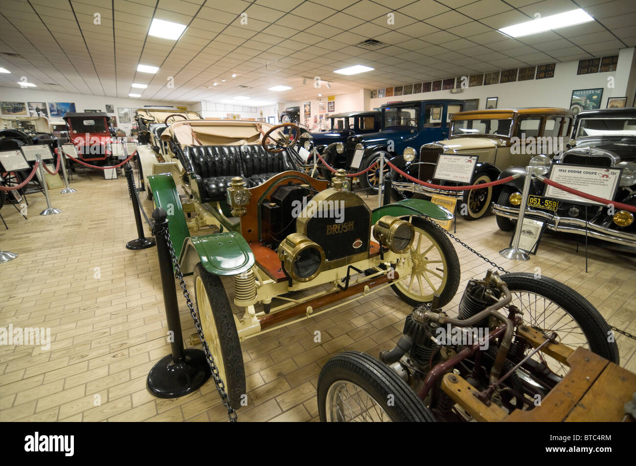 Don Garlits Museum von klassischen Automobilen Ocala Florida Vintage Pinsel Automobil Stockfoto