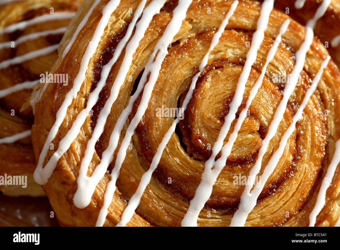 Dänisches Gebäck Stockfoto