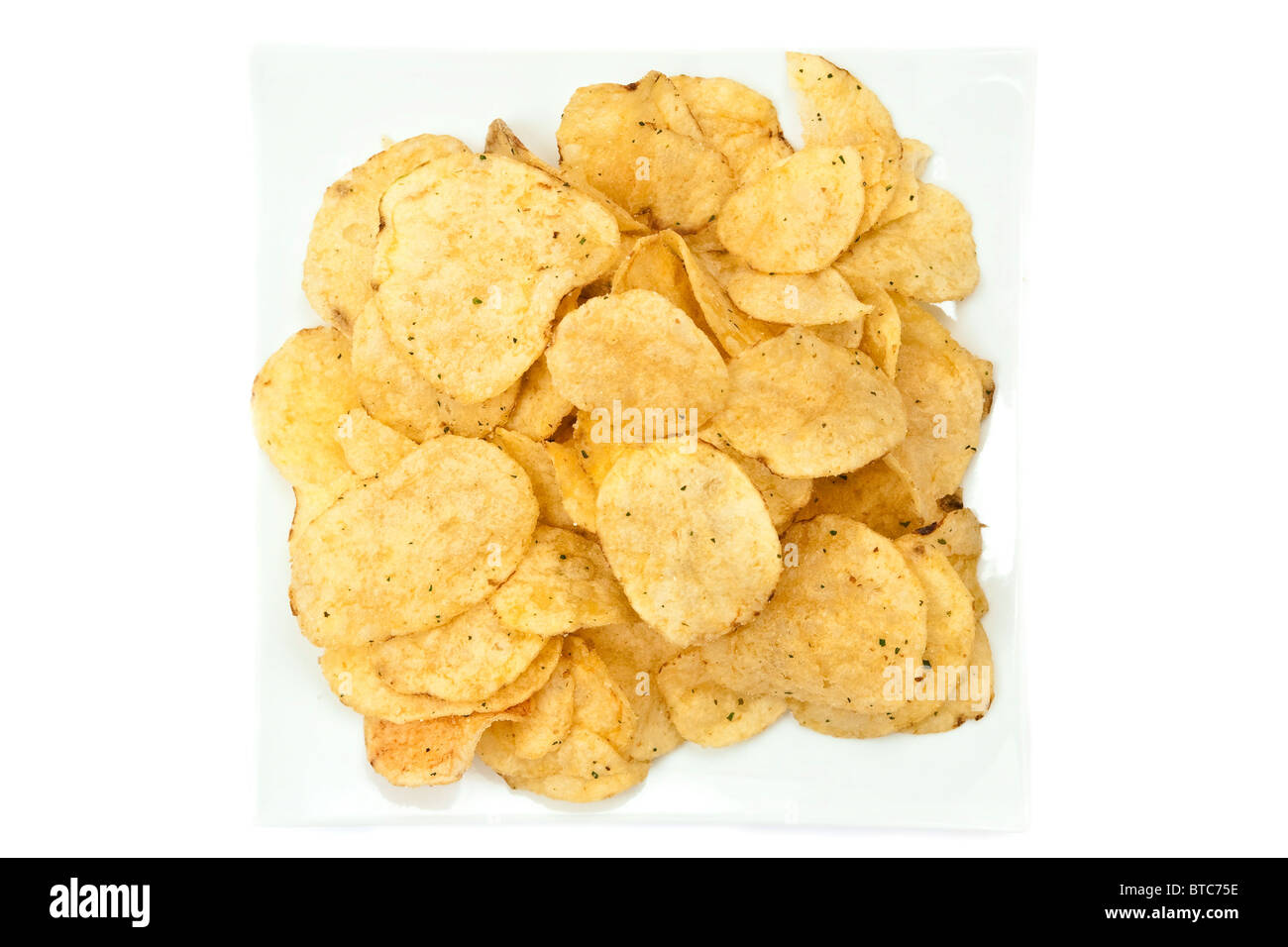 Heap-Chips Stockfoto
