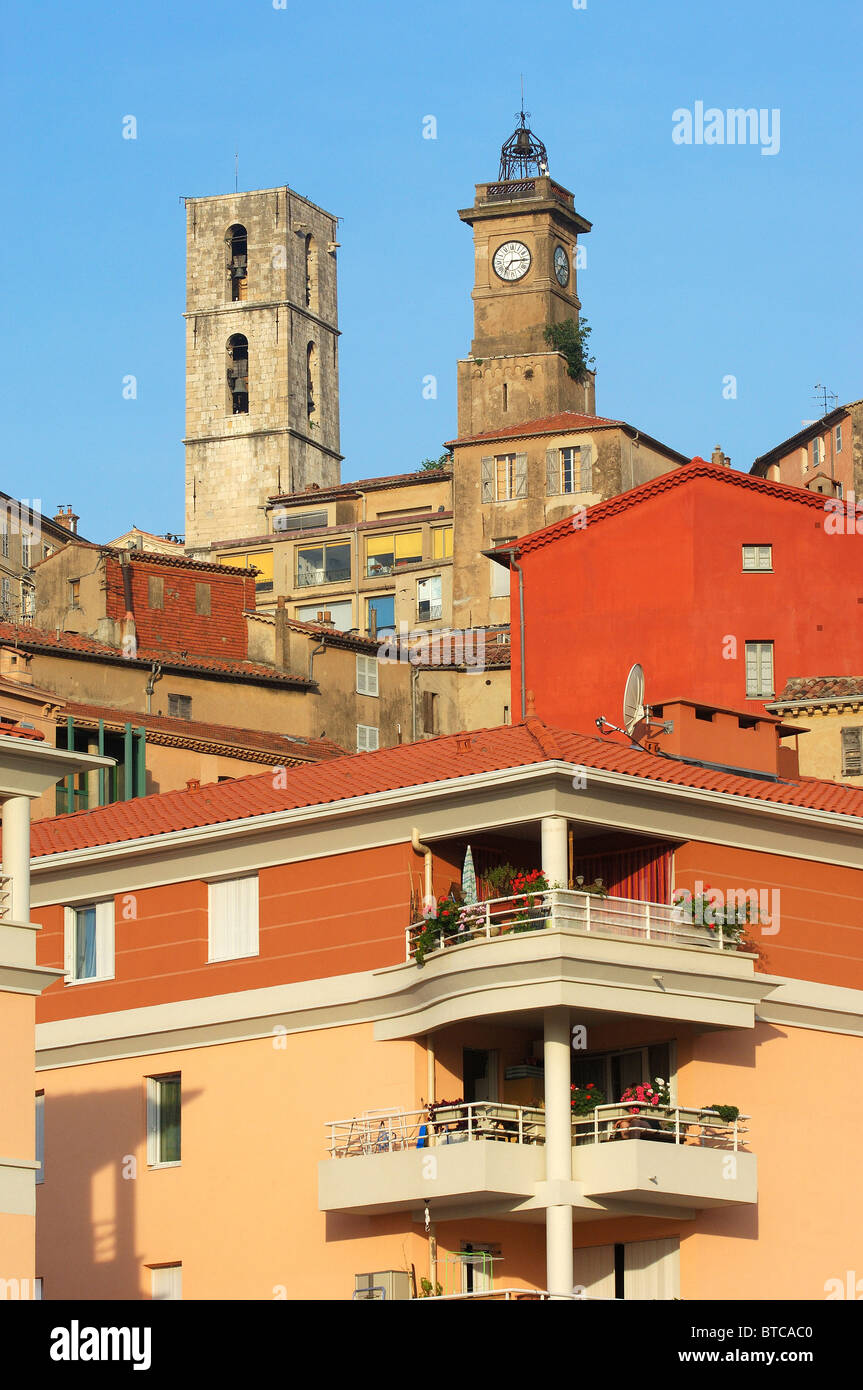 Old Town, Grasse (weltweite Hauptstadt der Parfümerie), Alpes-Maritimes, cote d ' Azur, Côte d ' Azur, Frankreich Stockfoto