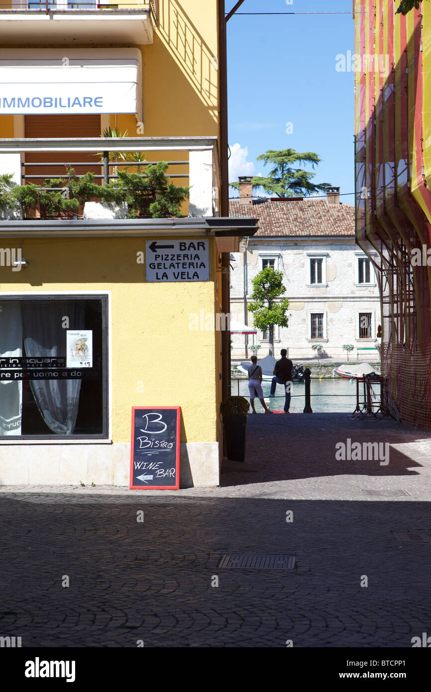 Pescheira de Garda Italien Stockfoto