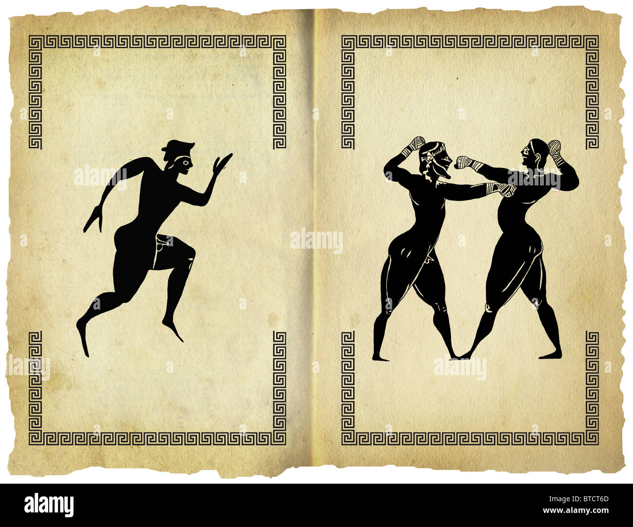 Wettkampf Der Alten Griechen Ancient greek athletes -Fotos und -Bildmaterial in hoher Auflösung – Alamy