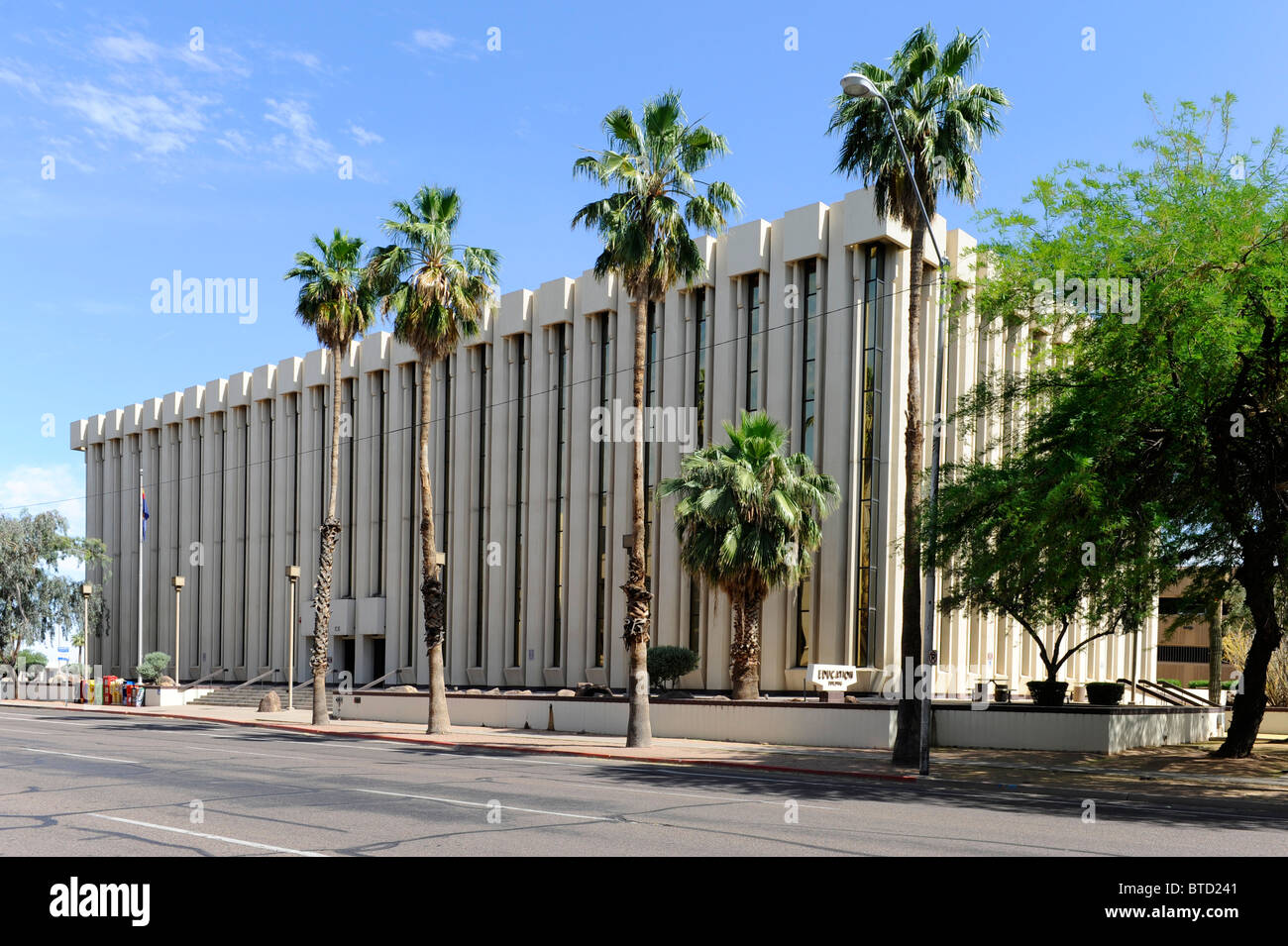 State Department of Education Building Phoenix Arizona Stockfoto