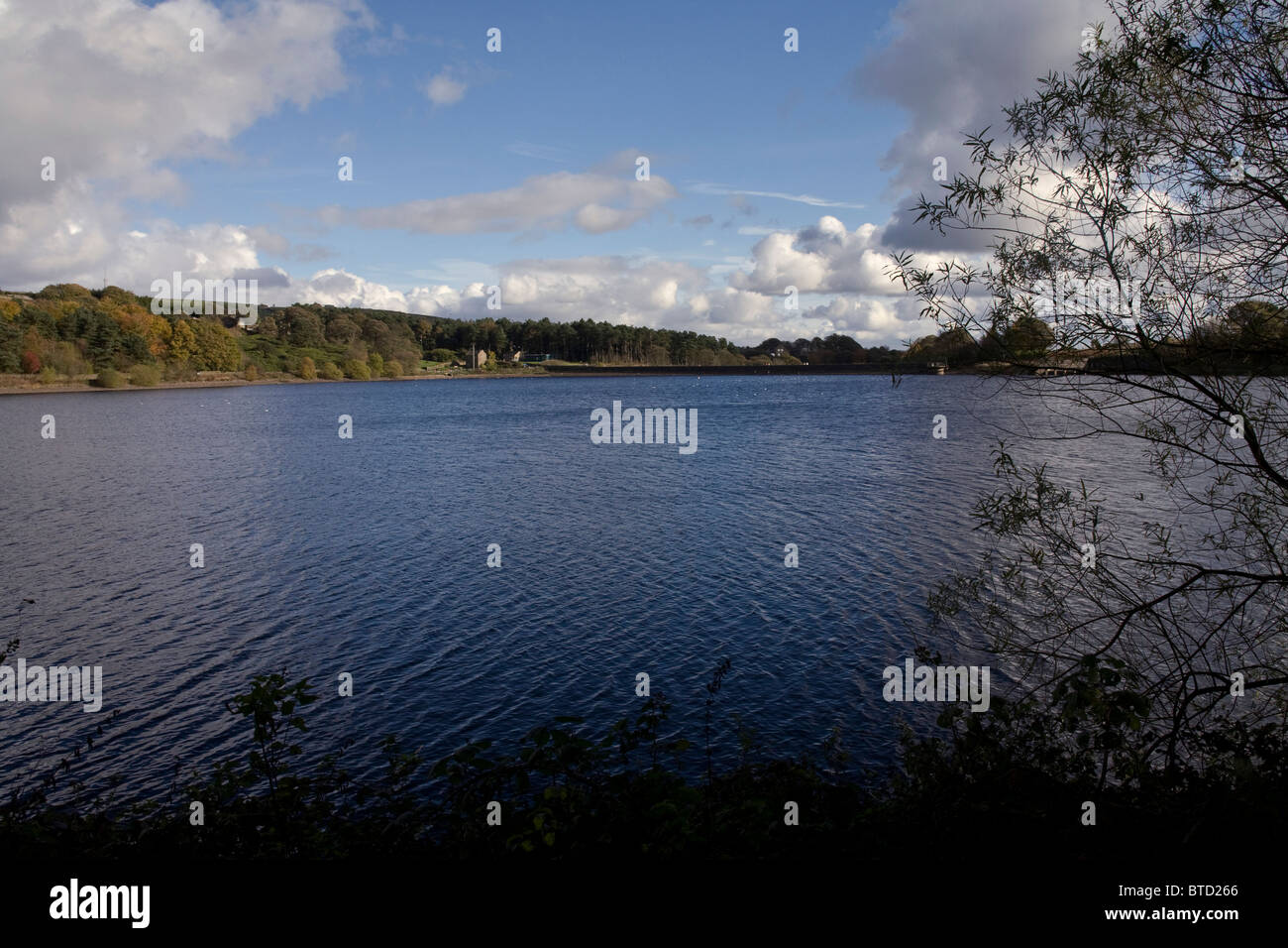 Ogden Reservoir, Yorkshire Pennines Stockfoto