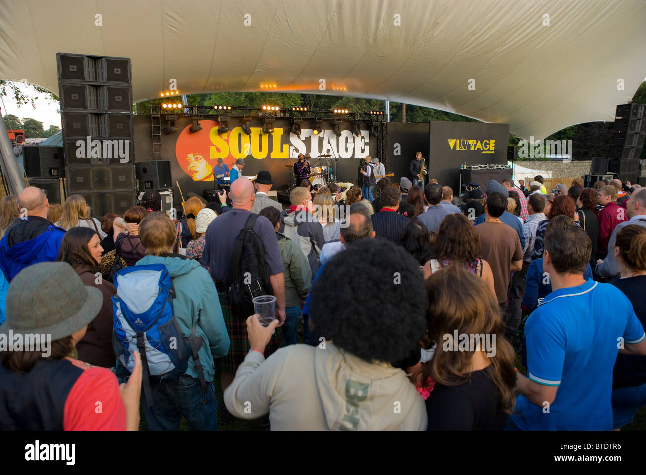 Seele und Bühne am Goodwood Jahrgang 2010 Stockfoto