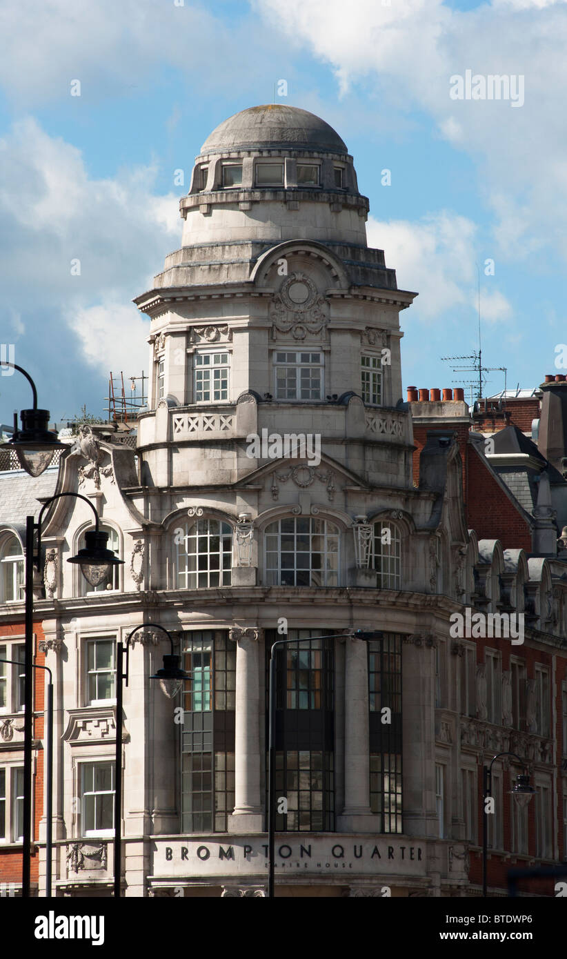 Reiches Haus am Brompton Viertel Knightsbridge in London, England Stockfoto