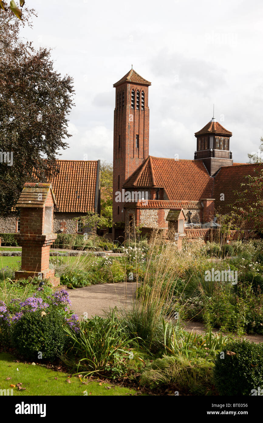 Garten der das Heiligtum der Muttergottes, wenig Walsingham, Norfolk Stockfoto