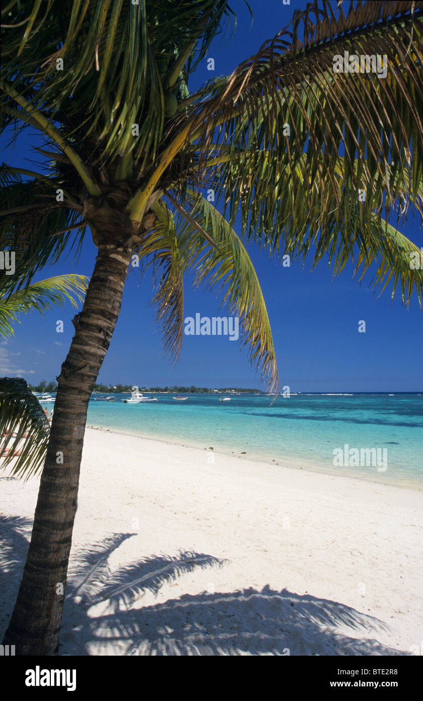 Trou Aux Biches Strand, Insel Mauritius, Indischer Ozean Stockfoto