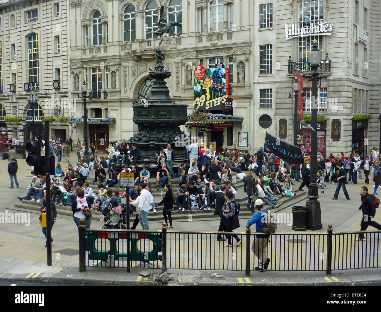 Piccadilly Circus Stockfoto