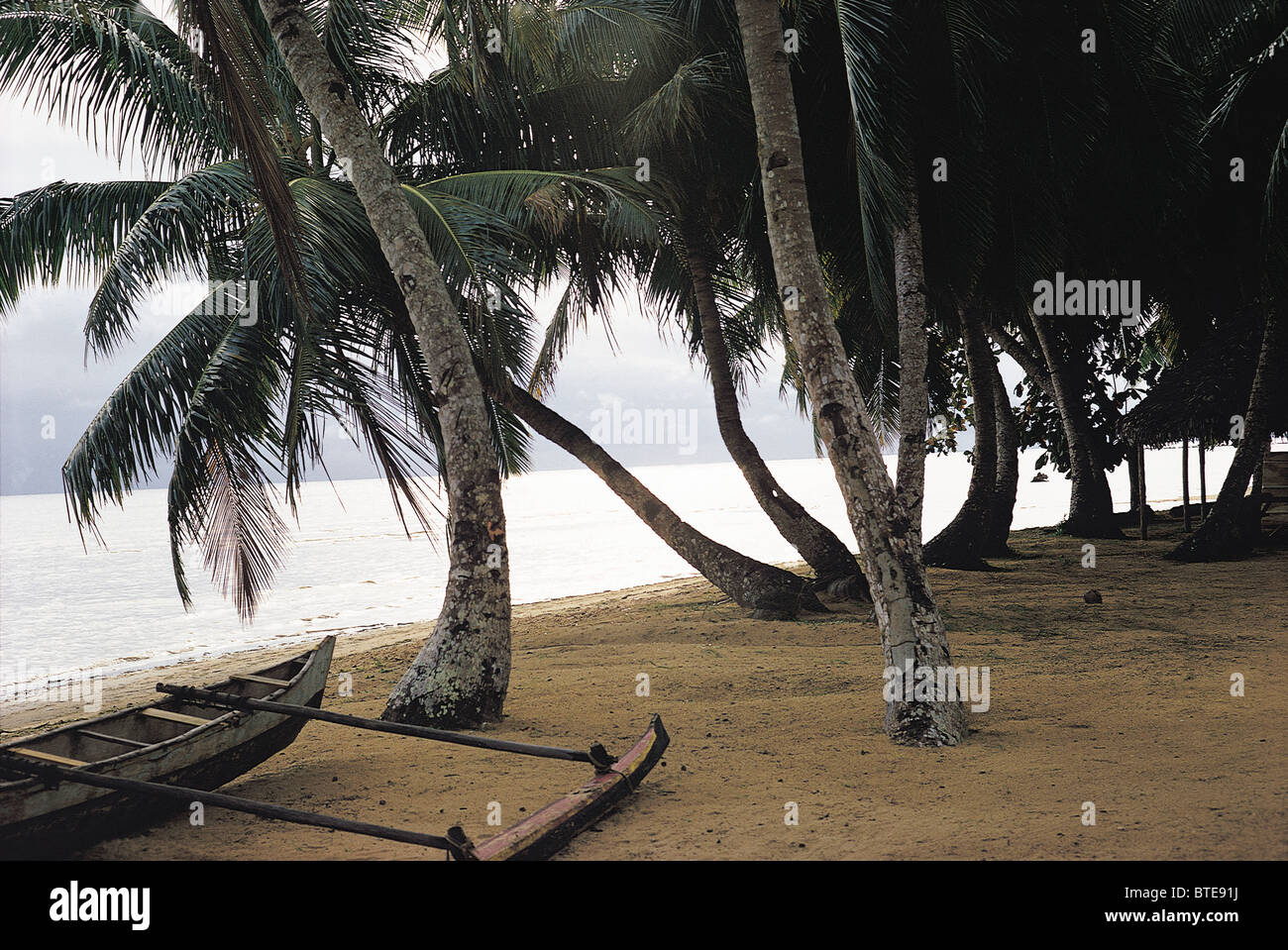 Nossi werden "Strand in Madagaskar Stockfoto