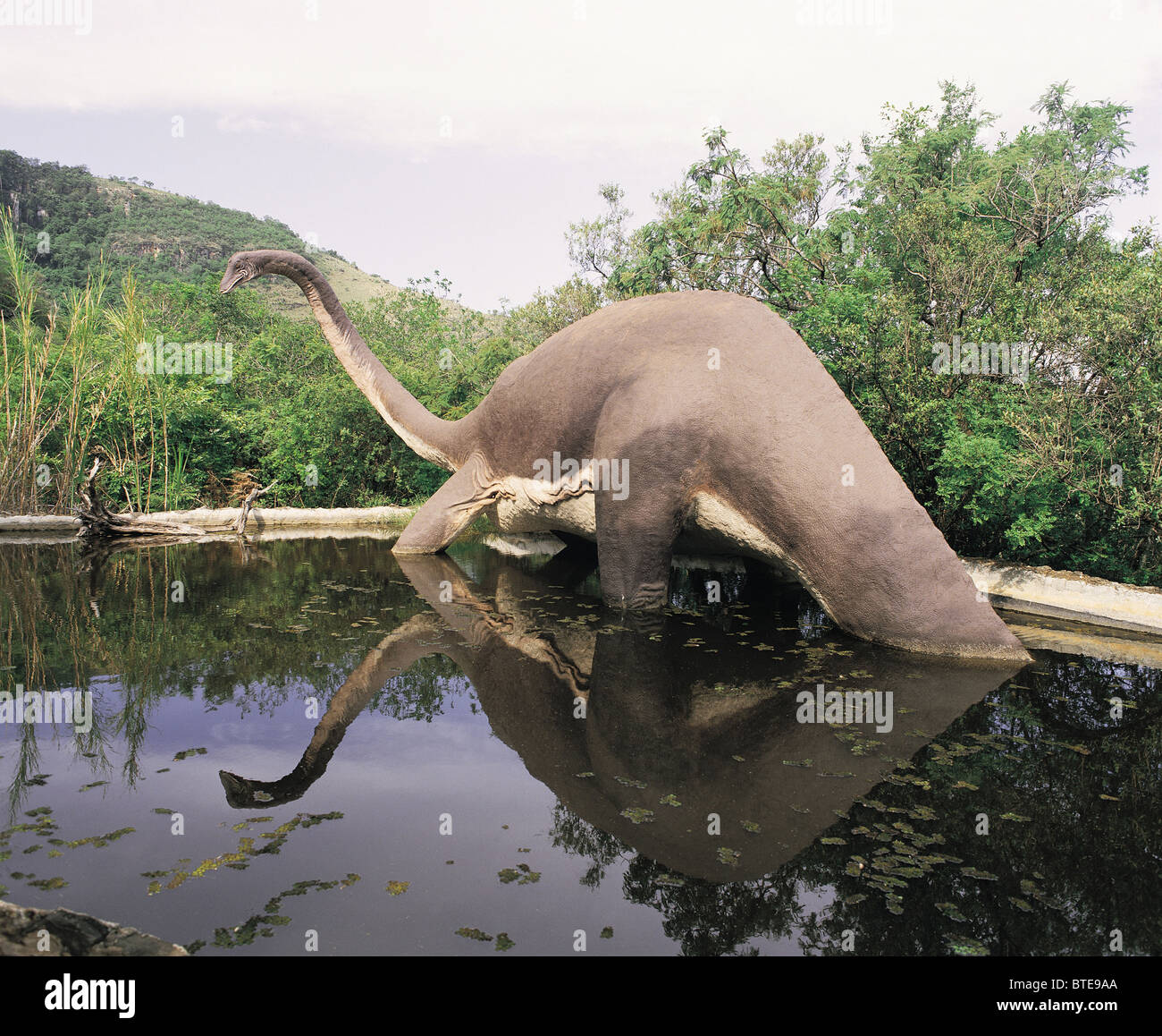 Der Dinosaurier-Park in der Nähe von Nelspruit in Mpumalanga Stockfoto