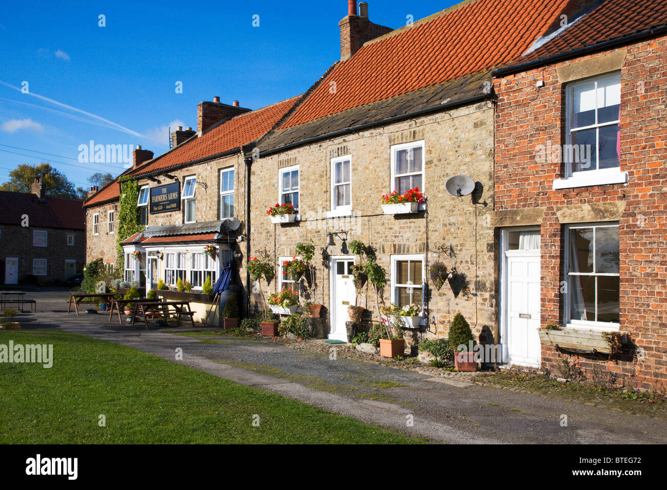 Farmers Arms an Scorton North Yorkshire England Stockfoto