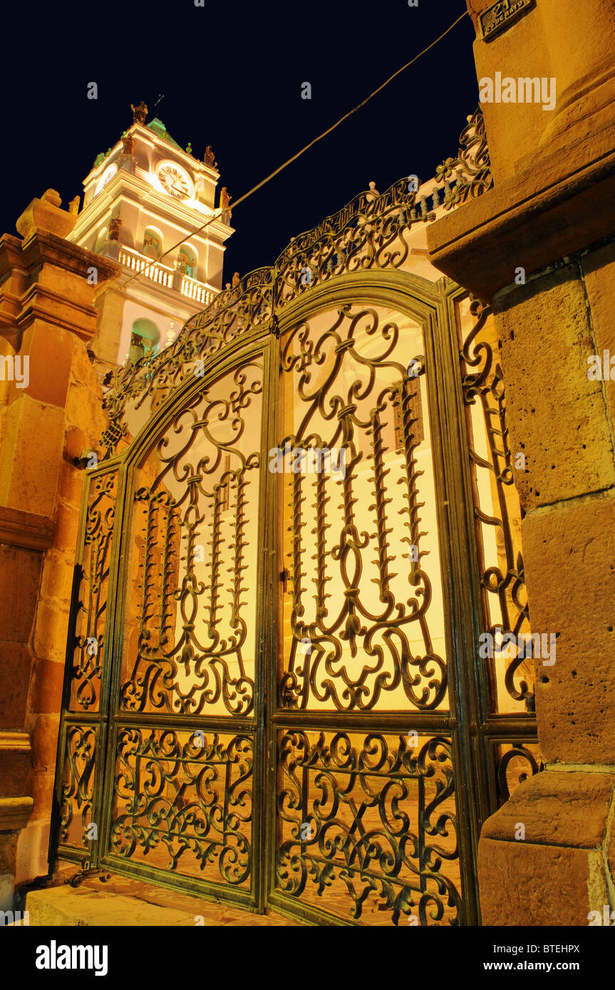 Die Kathedrale in Sucre, Bolivien Stockfoto