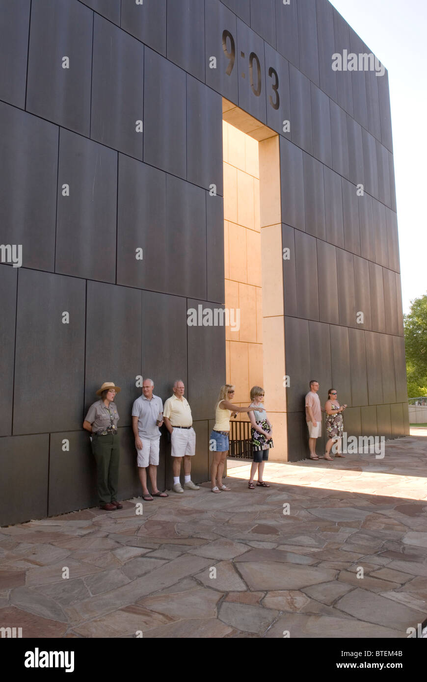 Oklahoma City National Memorial OK USA Stockfoto