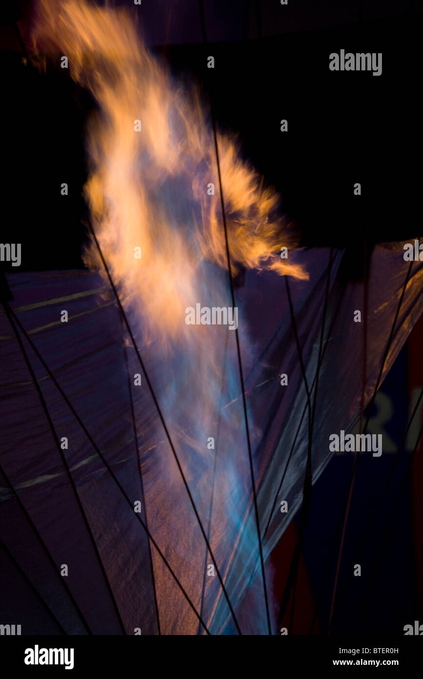 Heißluftballon Stockfoto