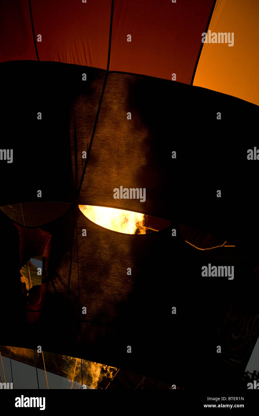 Heißluftballon Stockfoto