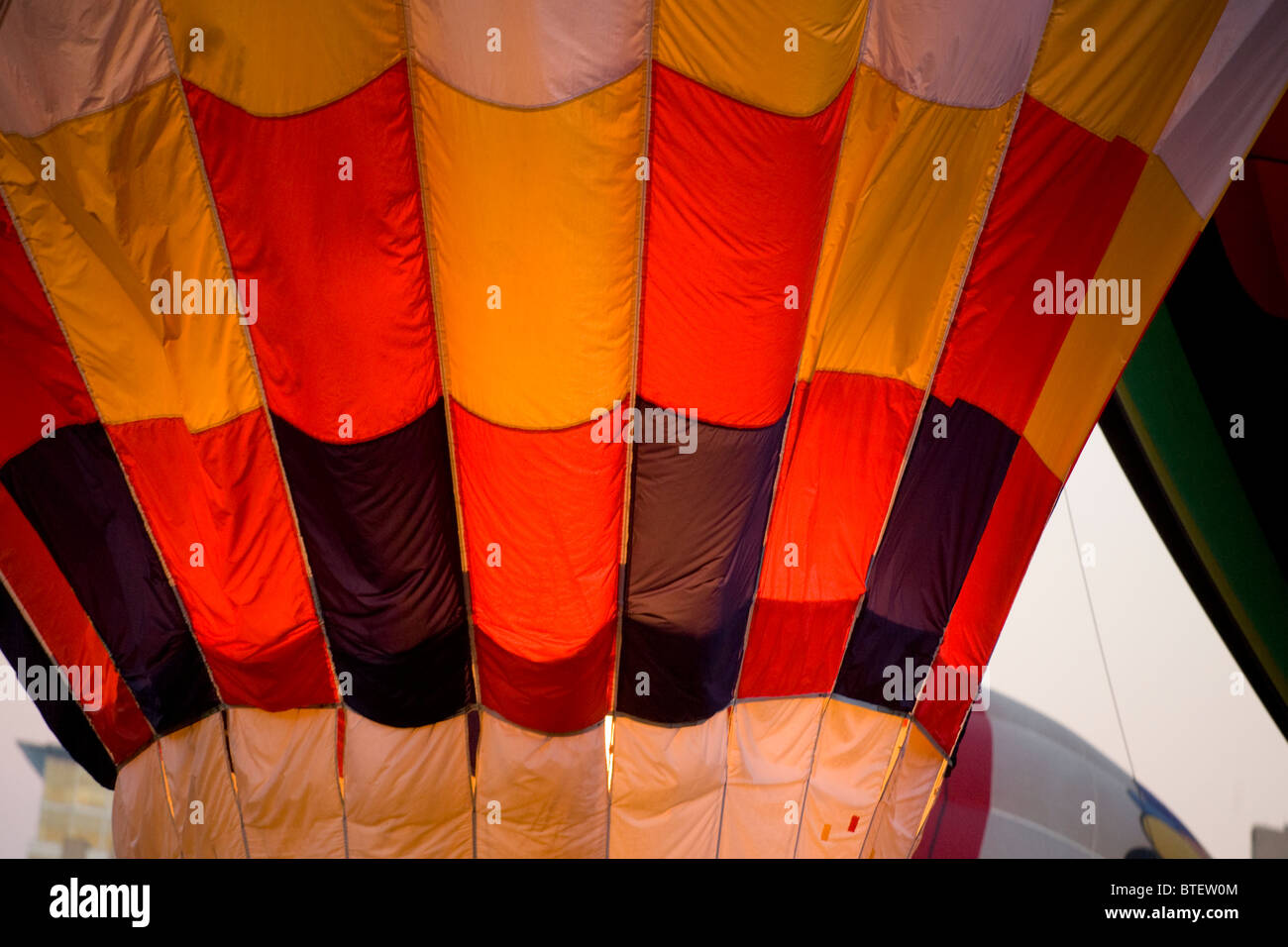 Heißluftballon, St. Louis, Missouri Stockfoto