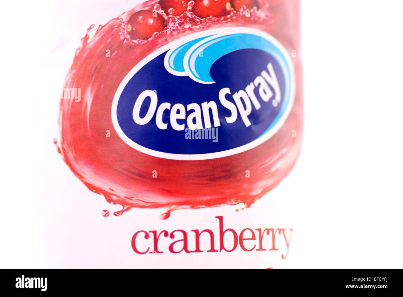 Cranberry Drink Stockfoto