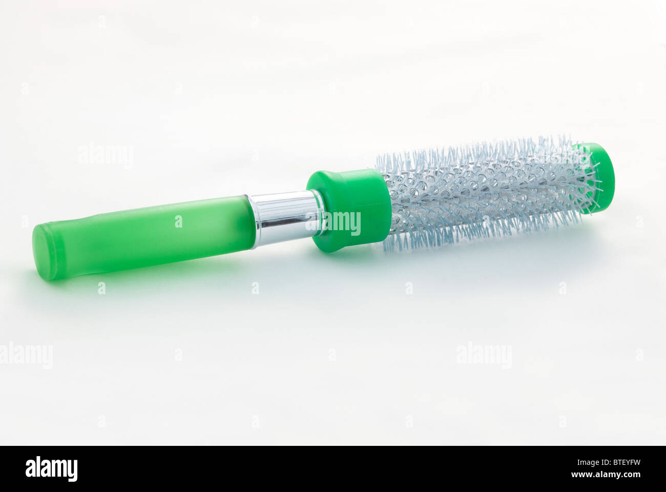 Runde Haarbürste Stockfoto