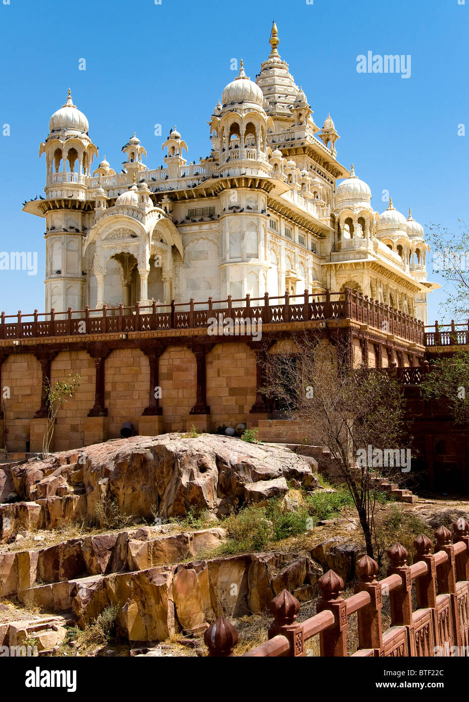 Achal Nath Shivalaya Tempel, Jodhpur, Rajasthan, Indien Stockfoto
