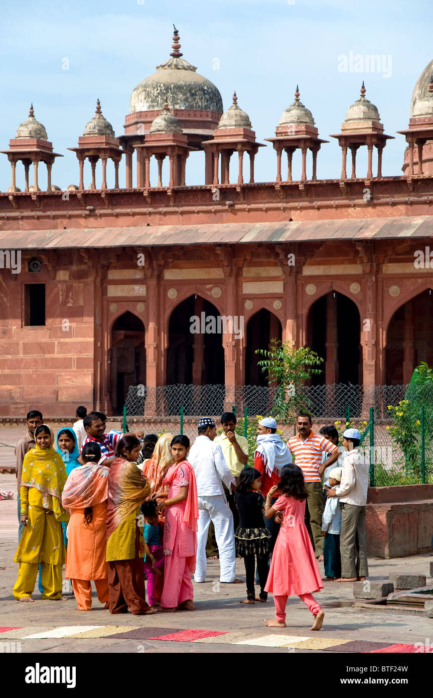 Fatehpur Sikri, Agra, Uttar Pradesh, Indien Stockfoto