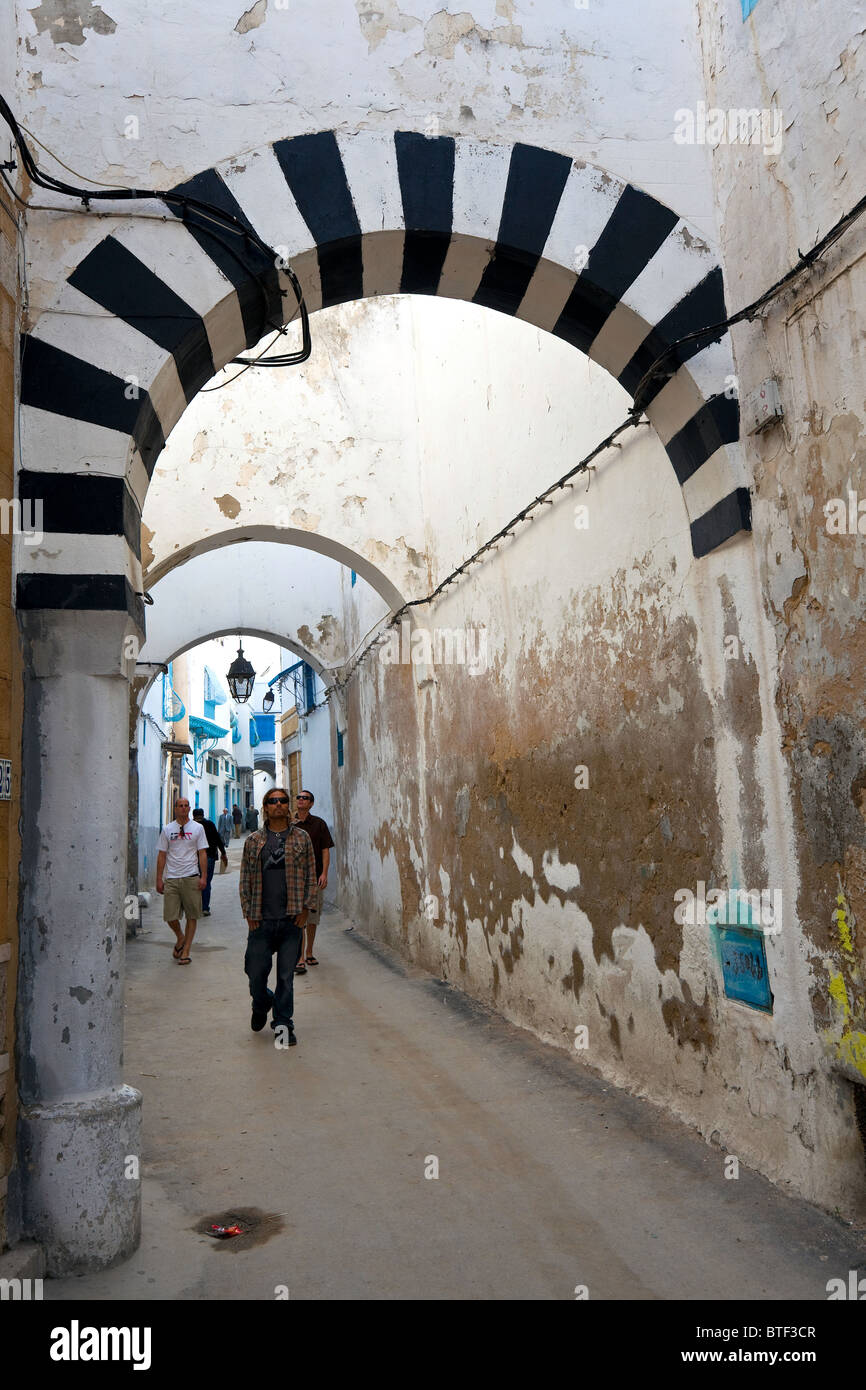 Tunesien, Tunis, in der Medina. Stockfoto