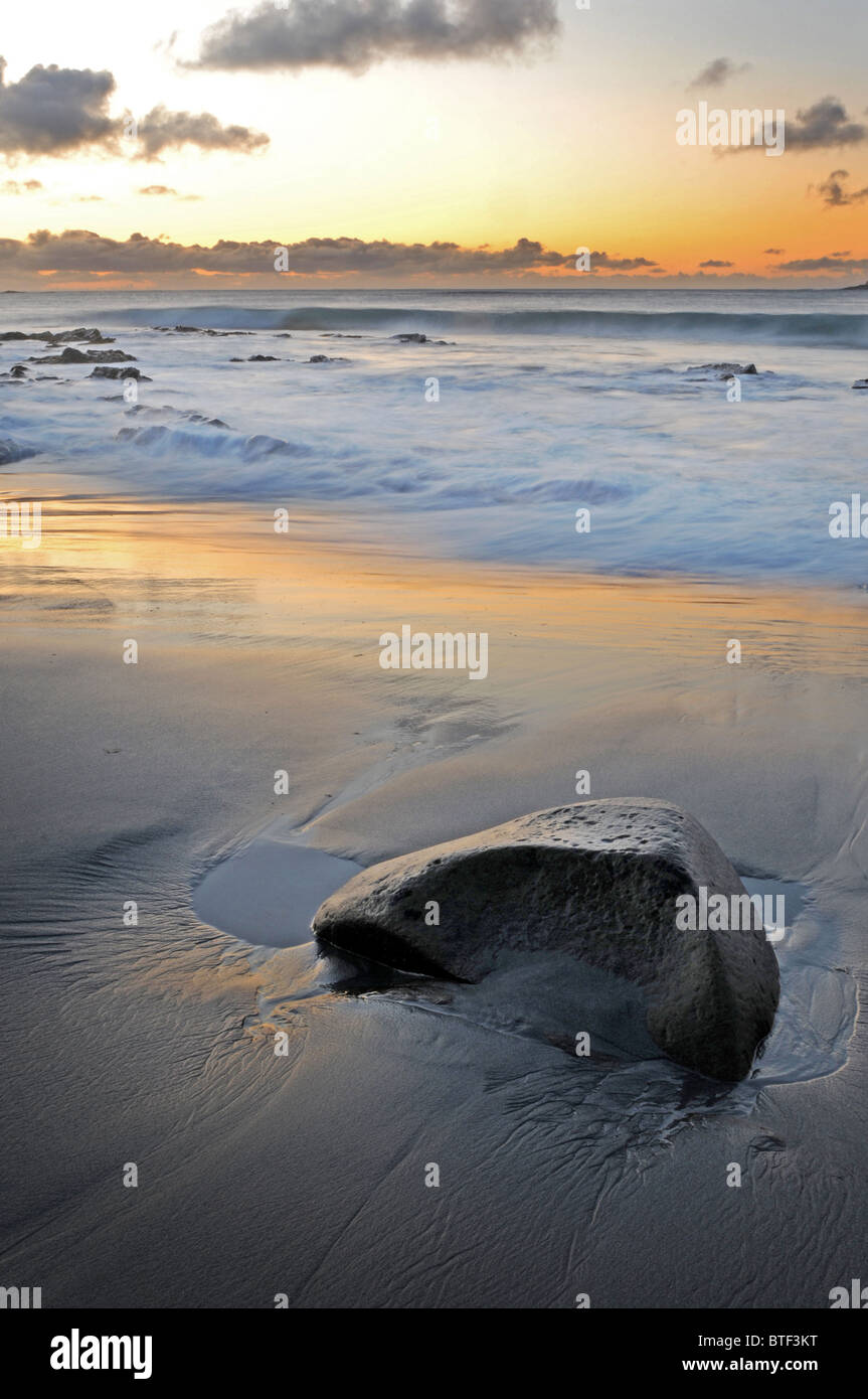 Scatness Strand Shetland-Inseln Stockfoto