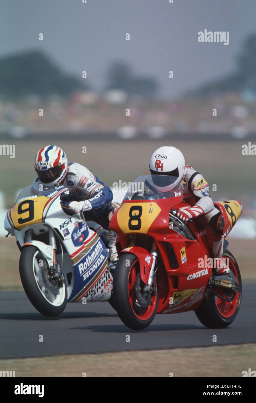 Vintage MotoGP Stockfoto