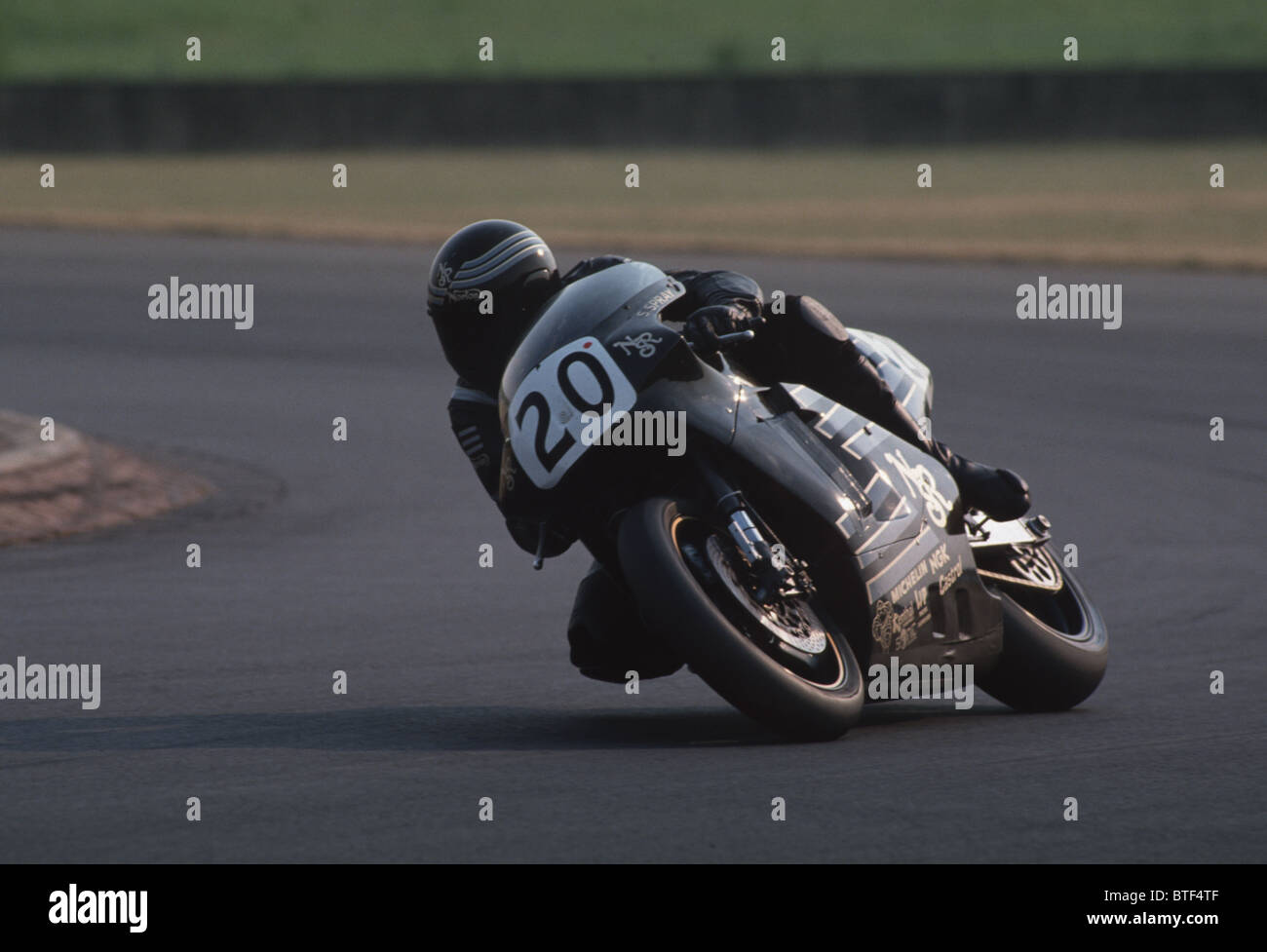 Das John Player Special sponserte Norton Rennmotorrad. Norton hörte 2020 auf, als Unternehmen zu existieren Stockfoto