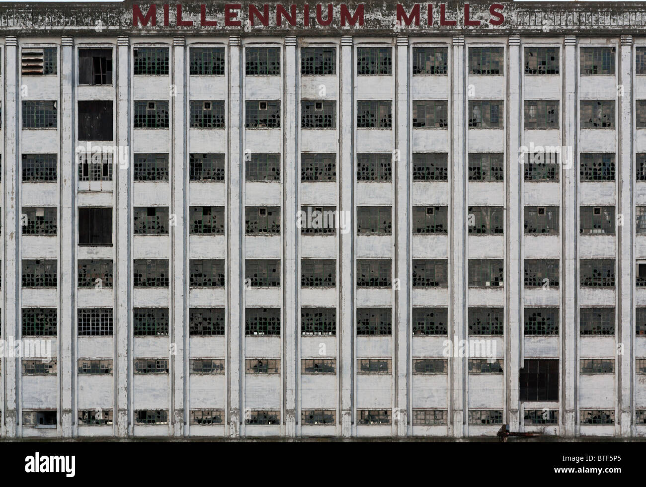 Millennium Mühlen - Royal Victoria Docks - Docklands - London Stockfoto