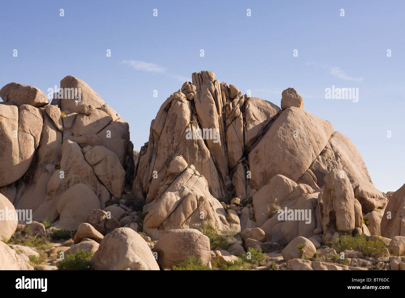 Einzigartige Gneis Felsformationen - Kalifornien USA Stockfoto