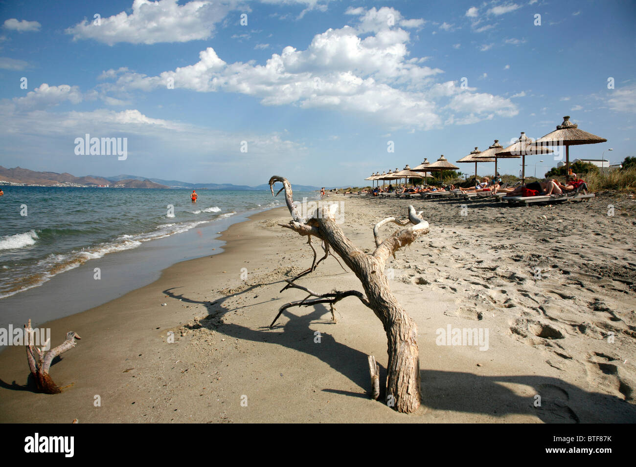 Lambi Beach, Kos, Griechenland. Stockfoto