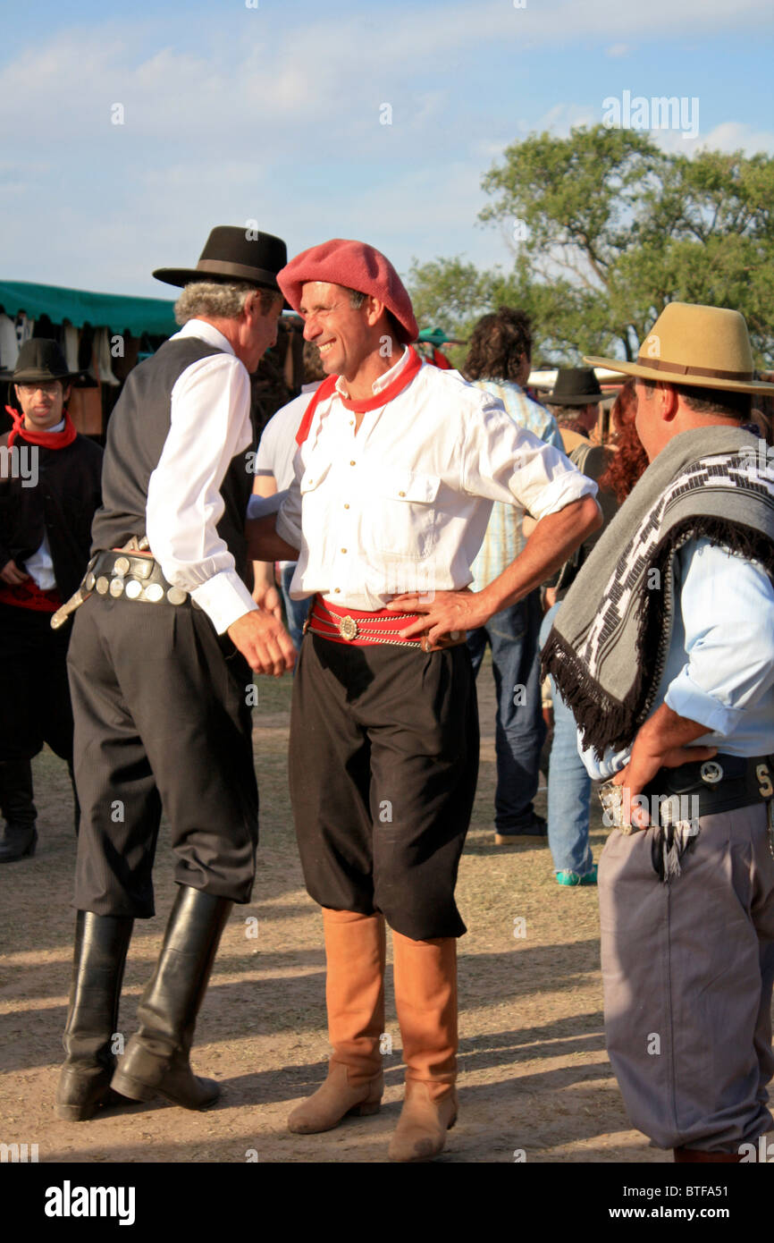 Gaucho-Festival, San Antonio de Areco, Argentinien Stockfoto