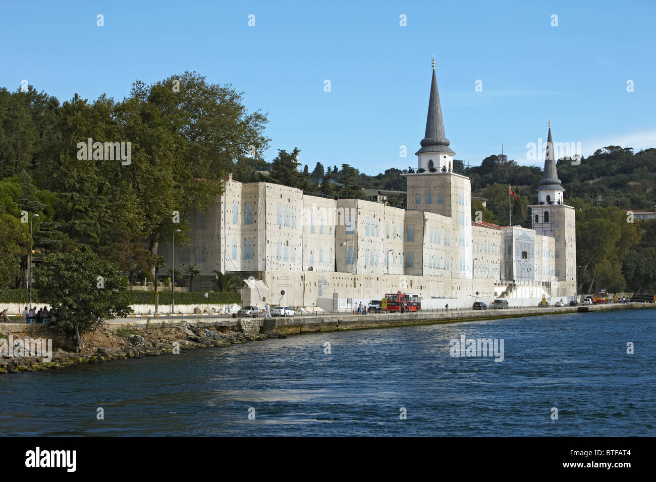 Istanbul Gebäude verwendet als Krankenhaus von Florence Nightingale auf der asiatischen Seite des Bosporus Stockfoto