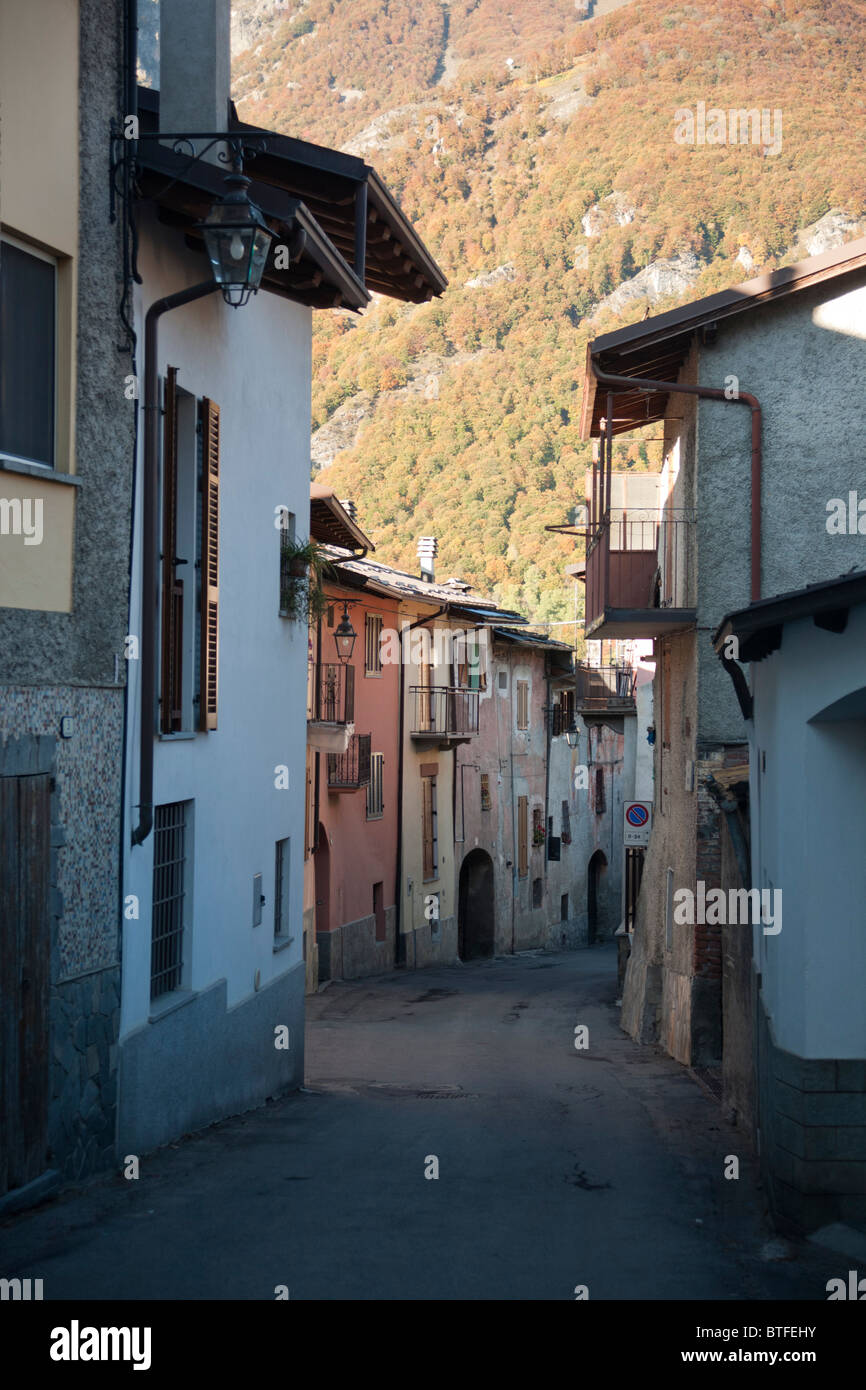 Dorf von Entracque (CN), Italien Stockfoto