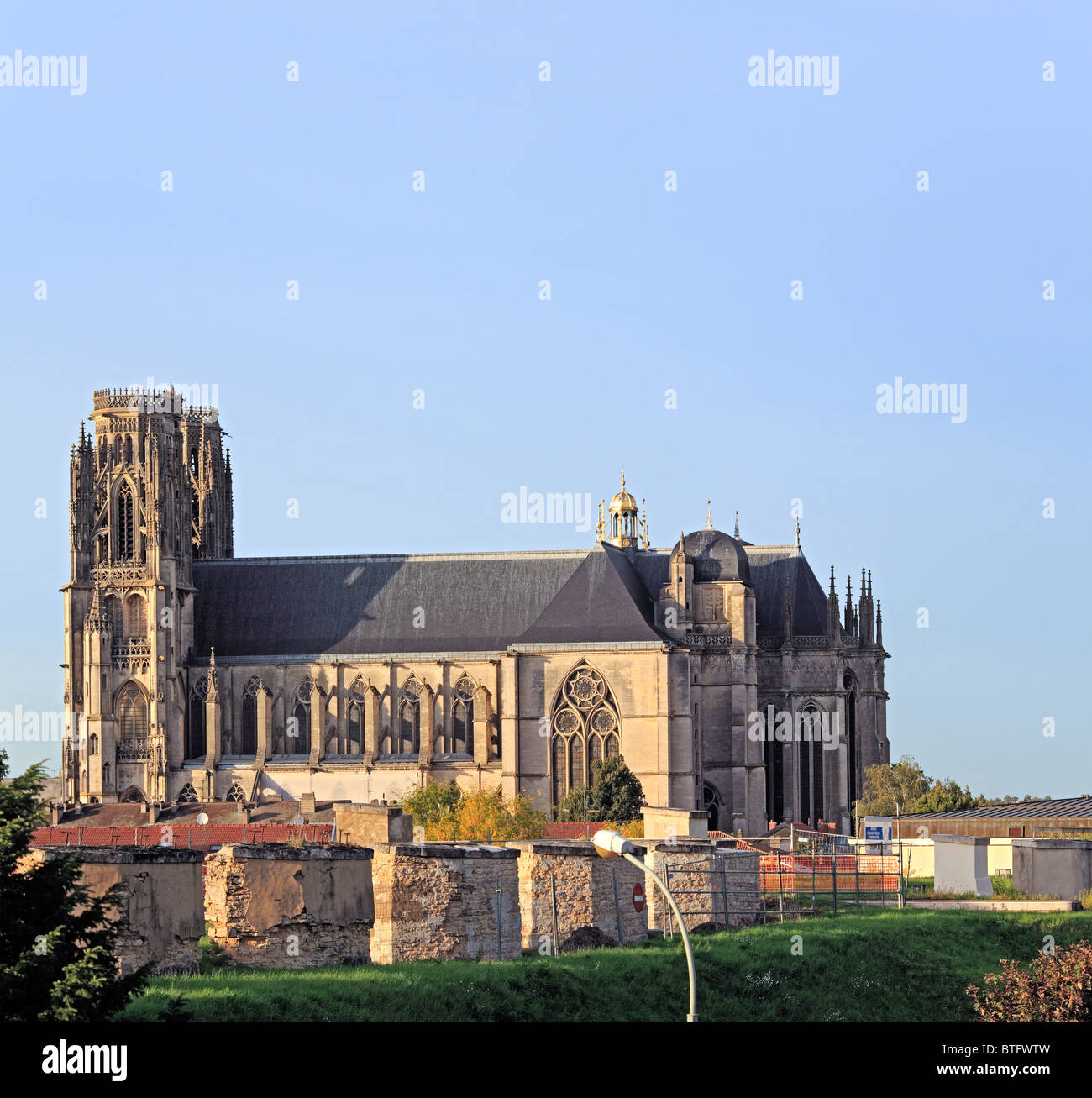 Kathedrale, Toul, Abteilung Meurthe-et-Moselle, Lothringen, Frankreich Stockfoto