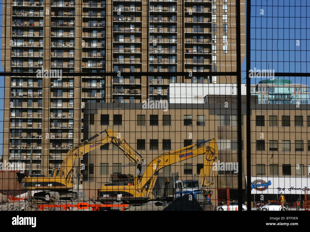 Stadt von CALGARY, Calgary, Alberta, Kanada Stockfoto