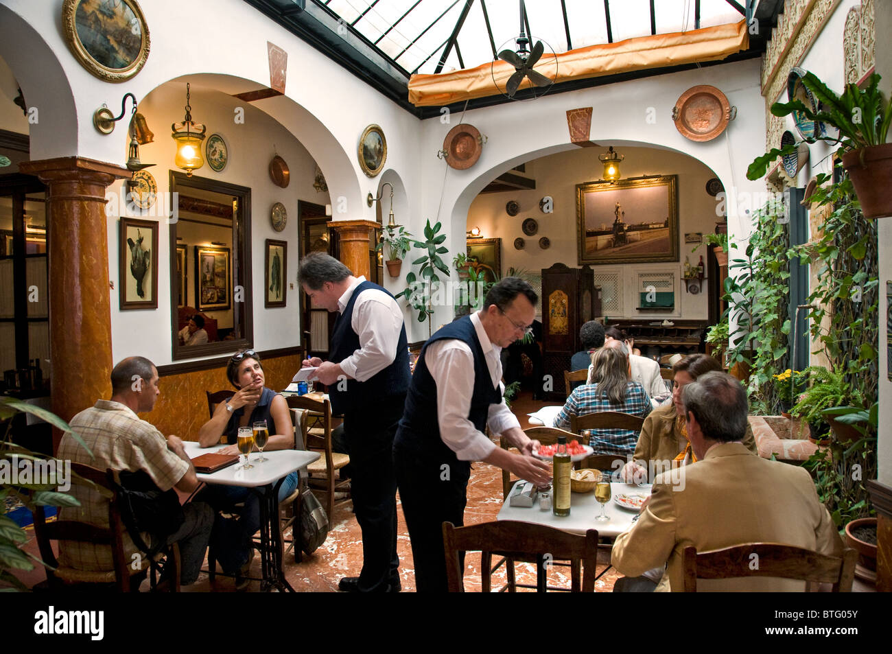 Cordoba Spanien Andalusien Restaurant bar-Pub-Cafe Stockfoto