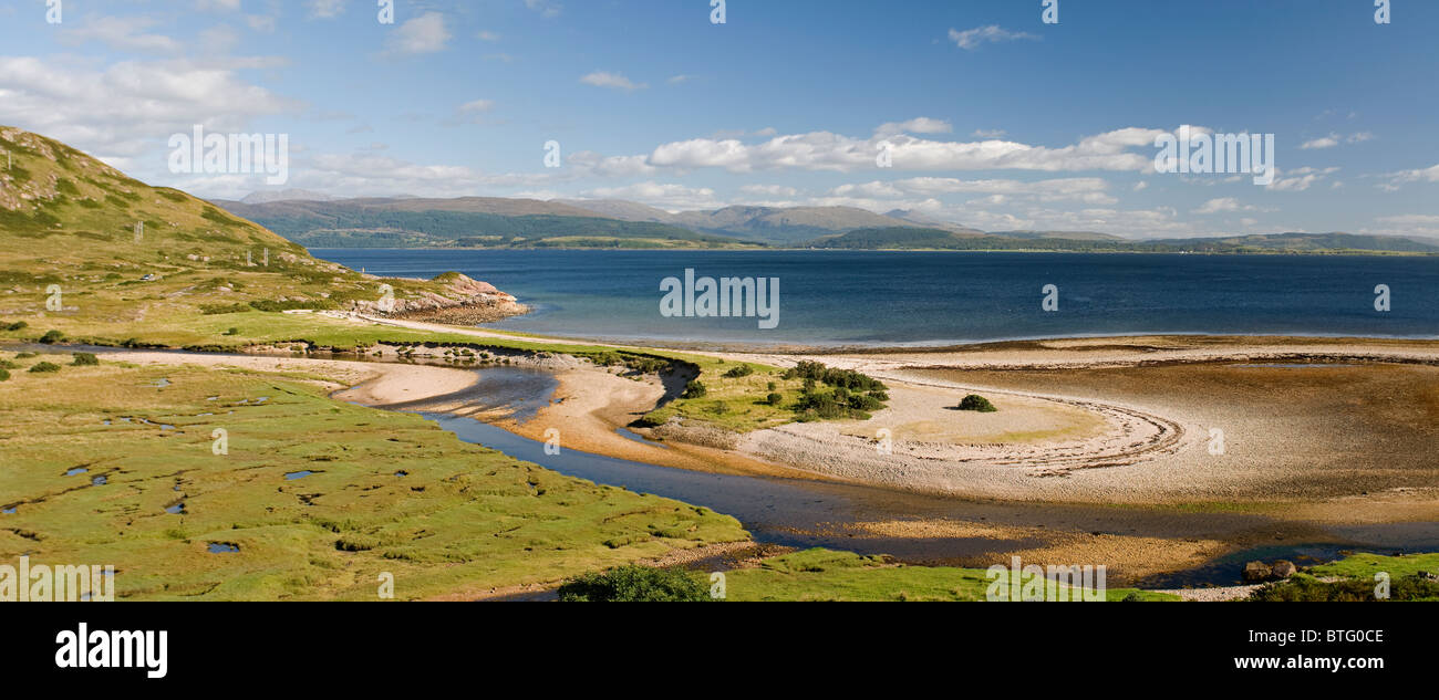 Glengalmadale, Camasnacroise, Loch Linnhe, Inverness-Shire, Highland Flussgebietes. Schottland.  SCO 6945 Stockfoto