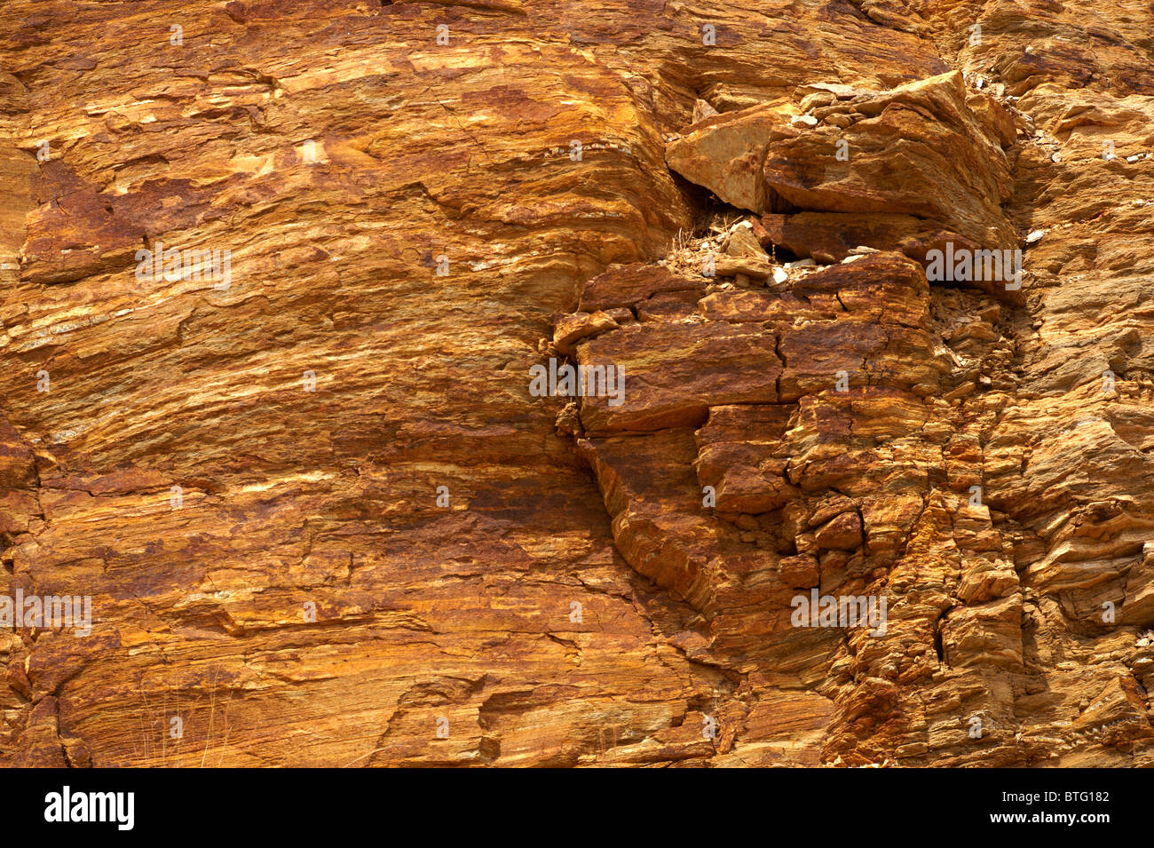 Full Frame Bild von Naturstein für strukturierten Hintergrund Stockfoto