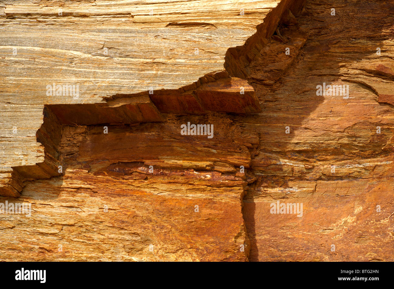 Full Frame Bild von Naturstein für strukturierten Hintergrund Stockfoto