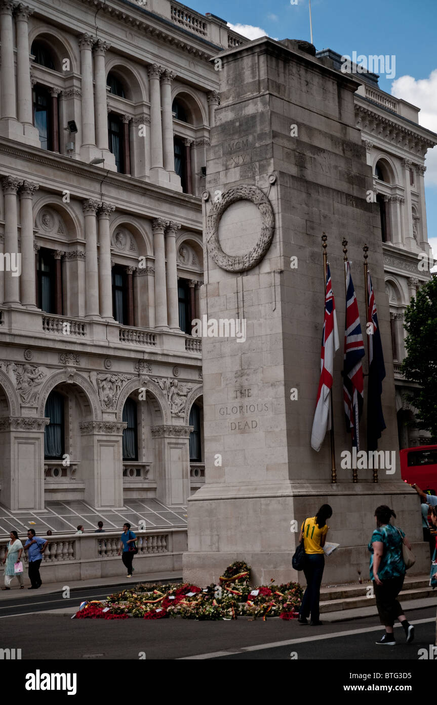 Denkmal für ruhmreichen Toten, London Stockfoto