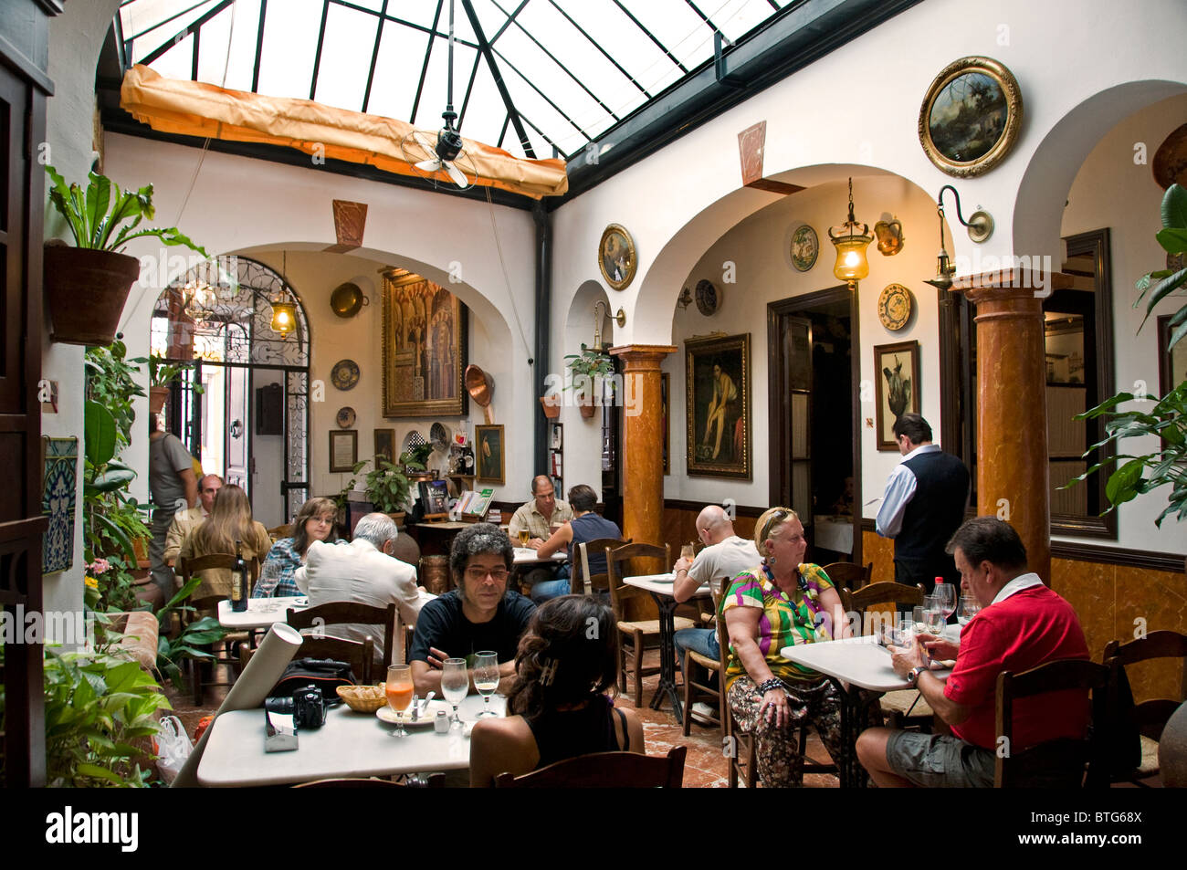 Cordoba Spanien Andalusien Restaurant bar-Pub-Cafe Stockfoto