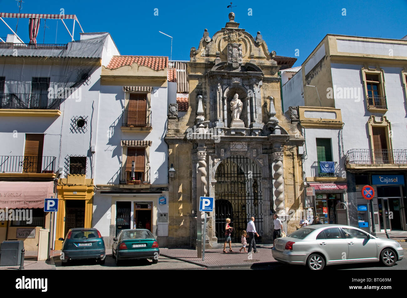 Cordoba Spanien Andalusien Kirche Monumenta Stockfoto